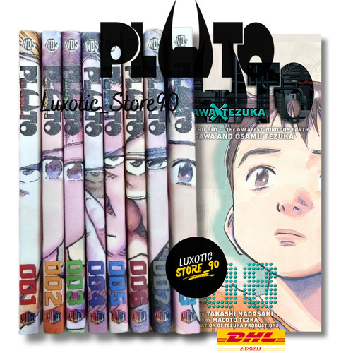 Pluto manga volume - volume, 1-8