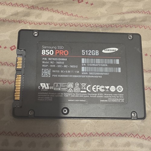 Samsung 850 pro 512 5 - pro, 2,5