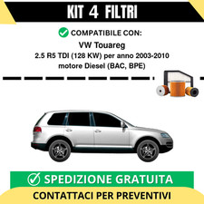 Kit 4 Filtri Tagliando per VW