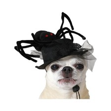 Costume per Cane Nero Cappello
