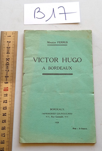 Victor hugo bordeaux m - hugo,