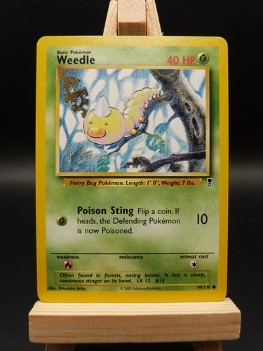 Pokemon common card weedle - pokemon,