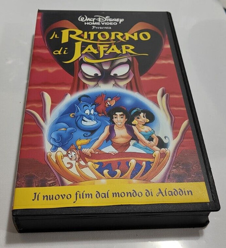 Vhs disney ritorno jafar - disney, di