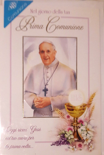 Papa francesco biglietto - biglietto, di