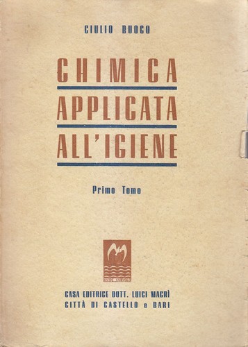 Chimica applicata all - chimica, all'igiene