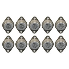 10X 2N3055 TO-3 NPN Amplificatore Interruttore Transistor Audio Potenza Custodia Metallo 15A/60V