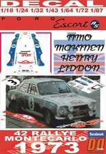 DECAL FORD ESCORT RS 1600 MK I