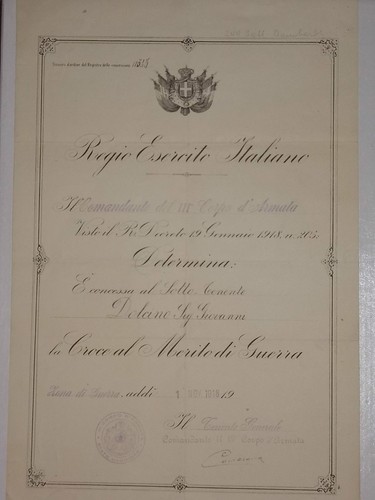Ww1 ww2 pnf attestato - ww1,