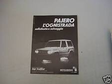 advertising Pubblicità 1984 MITSUBISHI PAJERO TURBO