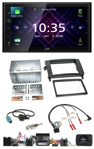 Jvc dab 2din - volante, bluetooth