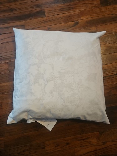 Cuscino damascato floreale