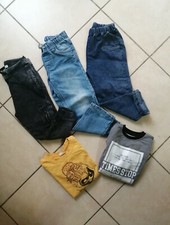 Lotto Stock Abbigliamento Bambino Pantaloni jeans felpe 4/5  Anni 5 pezzi