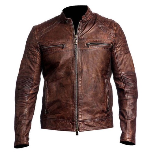 Giacca uomo vintage pelle
