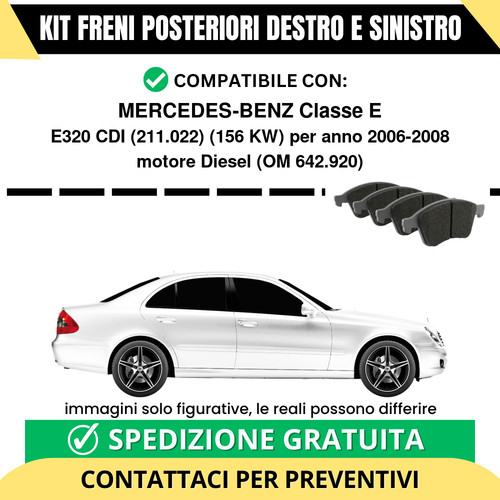 Pastiglie freno posteriori - pastiglie,
