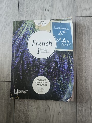 Foundations french palgrave - foundations, 1