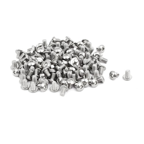 M4x6mm 304 acciaio inox - acciaio,