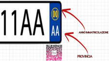Stickers targa auto moto - 4,