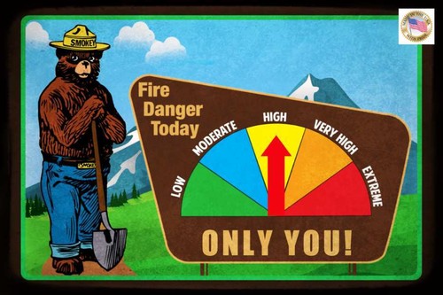 Insegna pericolo incendio - insegna,