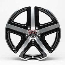 4 cerchi lega volkswagen touareg r19 nero diamantato lt004813