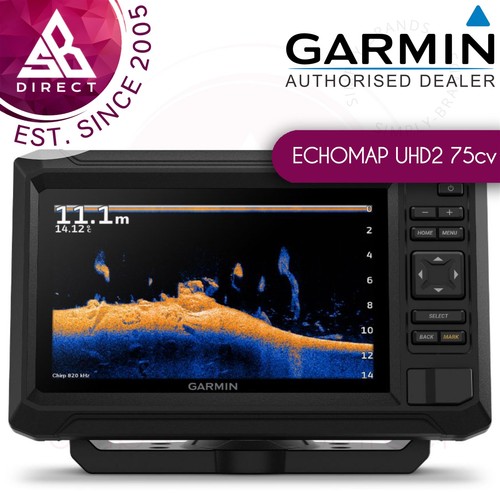 Garmin echomap uhd2 75cv - uhd2, 7"
