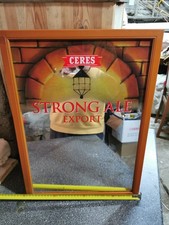 Quadro a specchio vintage Birra Ceres