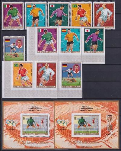 Blocco ajman 189 525 530 - a/b, 525-530