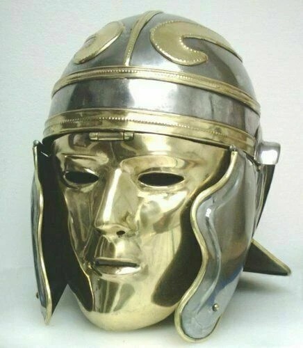 Medieval roman helmet - roman,