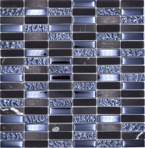 Pietra naturale mosaico nero - pietra,