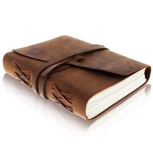 Diario vintage rilegato - , in