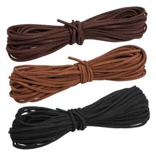 Corda Di Cuoio Marrone Cordoncino Di Cuoio Corda In Pelle Scamosciata C