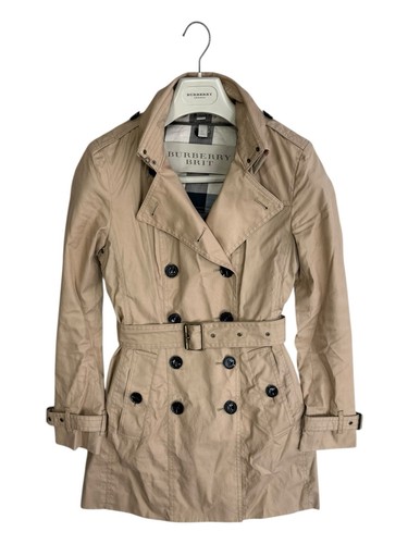 Burberry brit trench corto - brit,