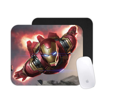 Tappetino mouse iron man hero - tappetino,
