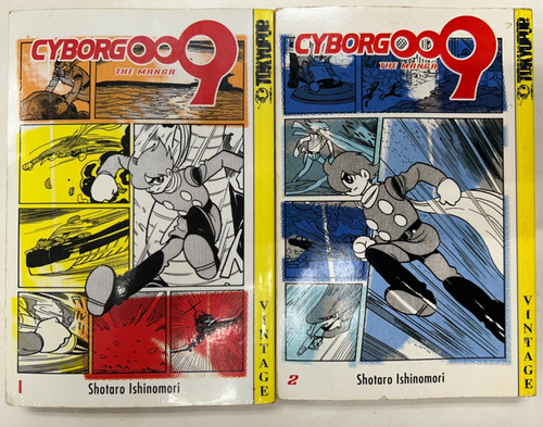 Cyborg 009 set edizione - cyborg,