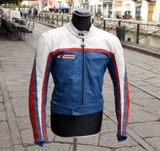 Giubbotto pelle moto vintage