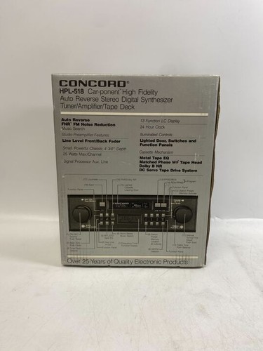 Concord hpl 518 car - concord, hpl-518
