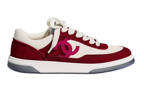 Chanel 23p burgundy suede - chanel,