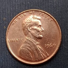 Usa One cent 1969. Rarissimo.