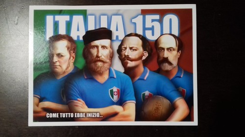 Cartolina italia 150 anni - cartolina,