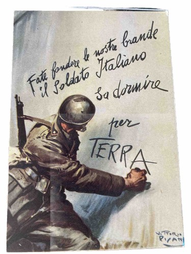 Cartolina militare fatte - cartolina,