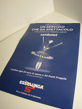 Raccolta punti esselunga Linear Sambonet cartolina 12 punti servizio posate