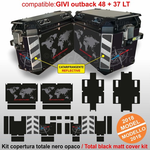 Adesivi valigie givi trekker - givi,