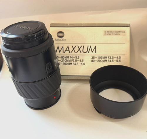 Maxxum minolta zoom - maxxum, 70-210