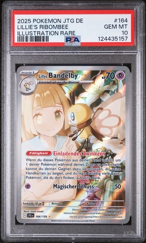Carta pokemon lillys - pokemon,