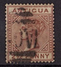 1882ANTIGUA QV USATO OTTIME CONDIZIONI