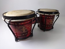 Coppia di percussioni vintage