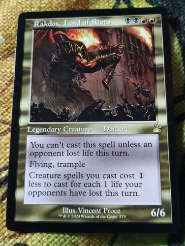 Retro rakdos lord - rakdos,, riots