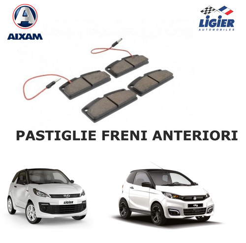 Pastiglie freno anteriori - pastiglie,