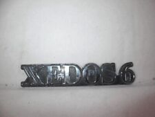 STEMMA LOGO FREGIO SCRITTA "XEDOS 6" COFANO POSTERIORE XEDOS 6 1.6 B RICAMBIO US