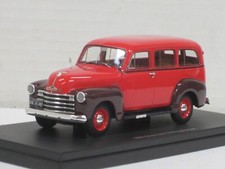 Chevrolet 3100 Suburban 1952 autobus marrone/rosso NUOVO Esval EMUS43085B 1:43 edizione limitata