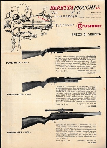 Depliant beretta fiocchi - depliant, beretta-fiocchi